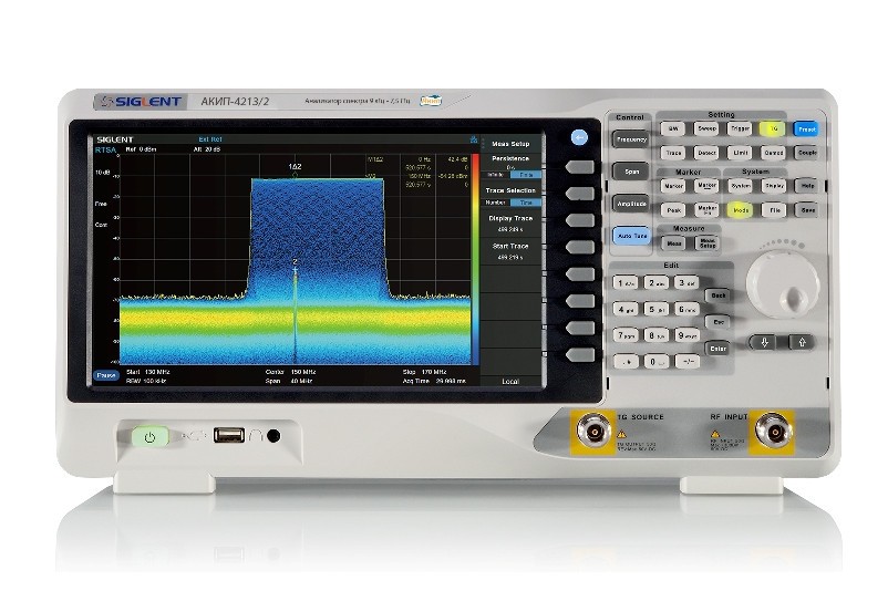 Анализаторы спектра реального времени АКИП™. Серия АКИП-4213 до 7,5 ГГц