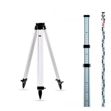 Нивелир ADA PROF-X32 + Рейка ADA STAFF 5 + Штатив ADA Light S, фото 3