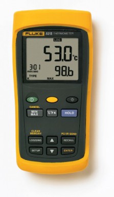 Fluke 53 II B, термометр цифровой лабораторный