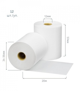 Термобумага для принтера Динго Е-200 / Tigon M-3003, фото 2