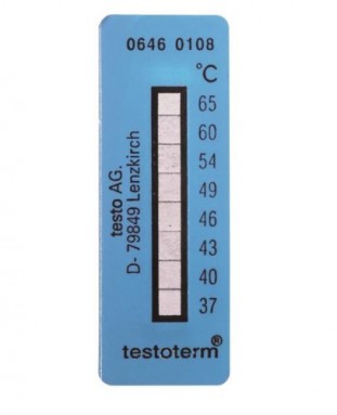 Самоклеющиеся термо-индикаторы (10 шт) 37-65 °С