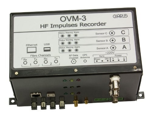 OVM-3 (контроль ЛЭП 110-500кВ) - Система мониторинга кабельных и воздушных линий. Предназначена для контроля состояния изоляции ЛЭП 110-500 кВ.