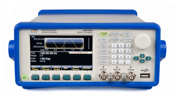 Генератор сигналов специальной формы АКИП-3420/1