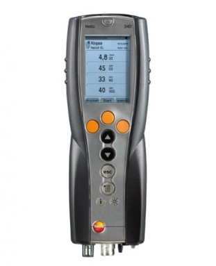 Testo 340 (O2, CO2 расч., tгаза, лямбда, КПД ) (0632 3400)