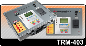TRM-403— измеритель сопротивления трансформатора с авторазмагничиванием
