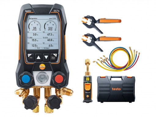 Testo 557s Комплект 2 в кейсе с шлангами