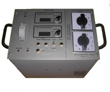 Устройство проверки токовых расцепителей УПТР-3МЦ