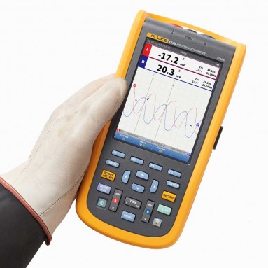 Fluke 124B Промышленный портативный осциллограф