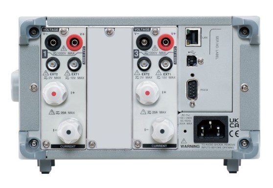 Измеритель электрической мощности GPM-78320 (GPIB/DA12) - вид сзади