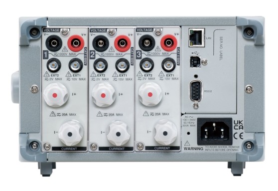 Измеритель электрической мощности GPM-78330 (GPIB/DA12) - вид сзади
