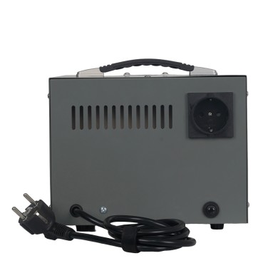 Лабораторный автотрансформатор SUNTEK GRAY 2000 ВА - вид сзади