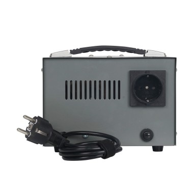 Лабораторный автотрансформатор SUNTEK GRAY 500 ВА - вид сзади