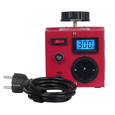 Автотрансформатор ЛАТР SUNTEK 500 ВА RED (2 А, 0-300 Вольт)