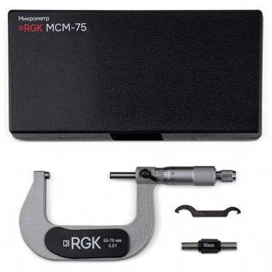 Микрометр RGK MCM-75 - комплектация