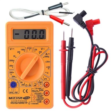 Мультиметр МЕГЕОН 12838 - в комплекте с измерительными проводами