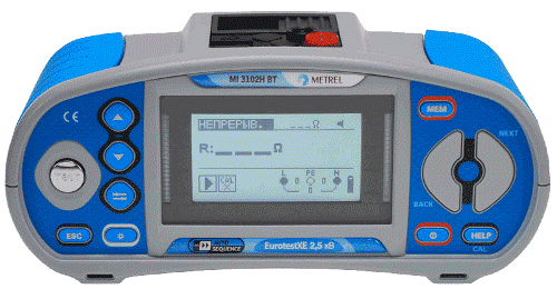 Многофункциональный измеритель параметров электроустановок MI 3102H BT