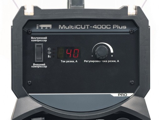 КЕДР MULTICUT-400C PLUS - панель управления