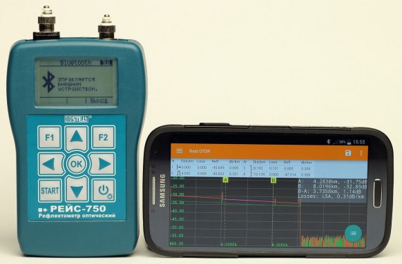Рефлектометр оптический Рейс-750 Т1-1310/1550