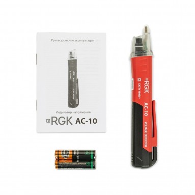 Индикатор напряжения RGK AC-10 - комплектация