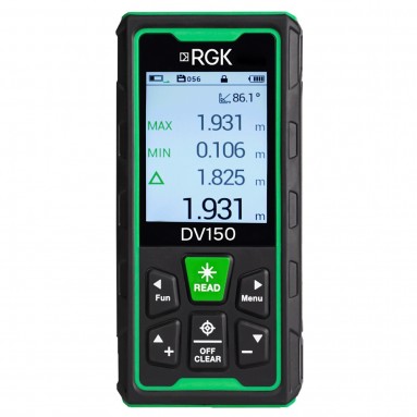 RGK DV150 - Большой четырехстрочный дисплей