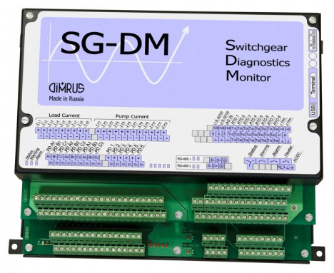 SG-DM - система мониторинга и диагностики состояния КРУ и отходя-щих кабельных линий