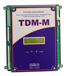 TDM-M - система мониторинга сухих и маслонаполненных силовых трансформаторов с рабочим напряжением до 110кВ