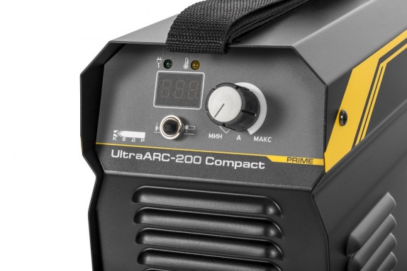 АППАРАТ ИНВЕРТОРНЫЙ КЕДР ULTRAARC-200 COMPACT - панель управления