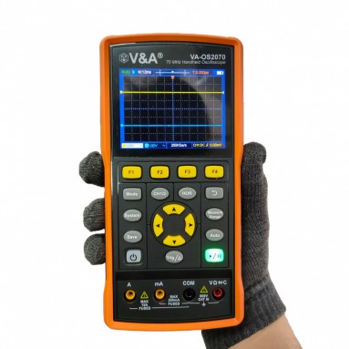 VA-OS2070 осциллограф-мультиметр с поверкой - компактный