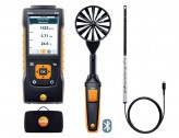 Testo 440 Прибор для измерения скорости воздуха и оценки качества воздуха в помещении. Комплект для вентиляции № 1 с Bluetooth крыльчаткой 100мм (0635 9431), зондом с обогреваемой струной (0635 1032) и кейсом (0516 4401)