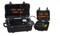 Рефлектометр  TDR-109 «СТРИЖ-С» в комплекте с генератором ADG-200-2 «СКАТ-М»