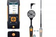 Testo 440 dP Прибор для измерения скорости воздуха и оценки качества воздуха в помещении со встроенным сенсором дифференциального давления. Комплект для вентиляции № 1 с Bluetooth крыльчаткой 100мм (0635 9431), зондом с обогреваемой струной (0635 1570), т