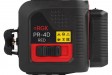 Лазерный уровень RGK PR-4D Red - вид слева